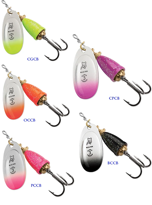 Blue Fox Vibrax Candyback Finish 1 Blue Fox Vibrax Candyback Finish