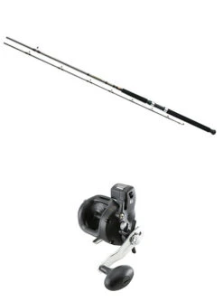 Daiwa/OKUMA Combo – 8’6″ M Wilderness Rod & Magda 30DXT Line Counter Reel